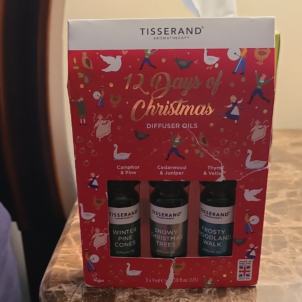 Christmas Diffuser Oils Set - Red